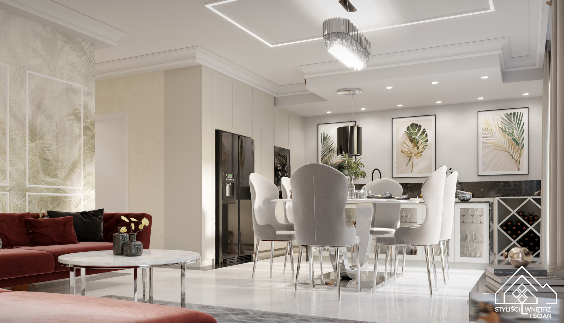 stylisciwnetrz_modern_glamour_kuchnia