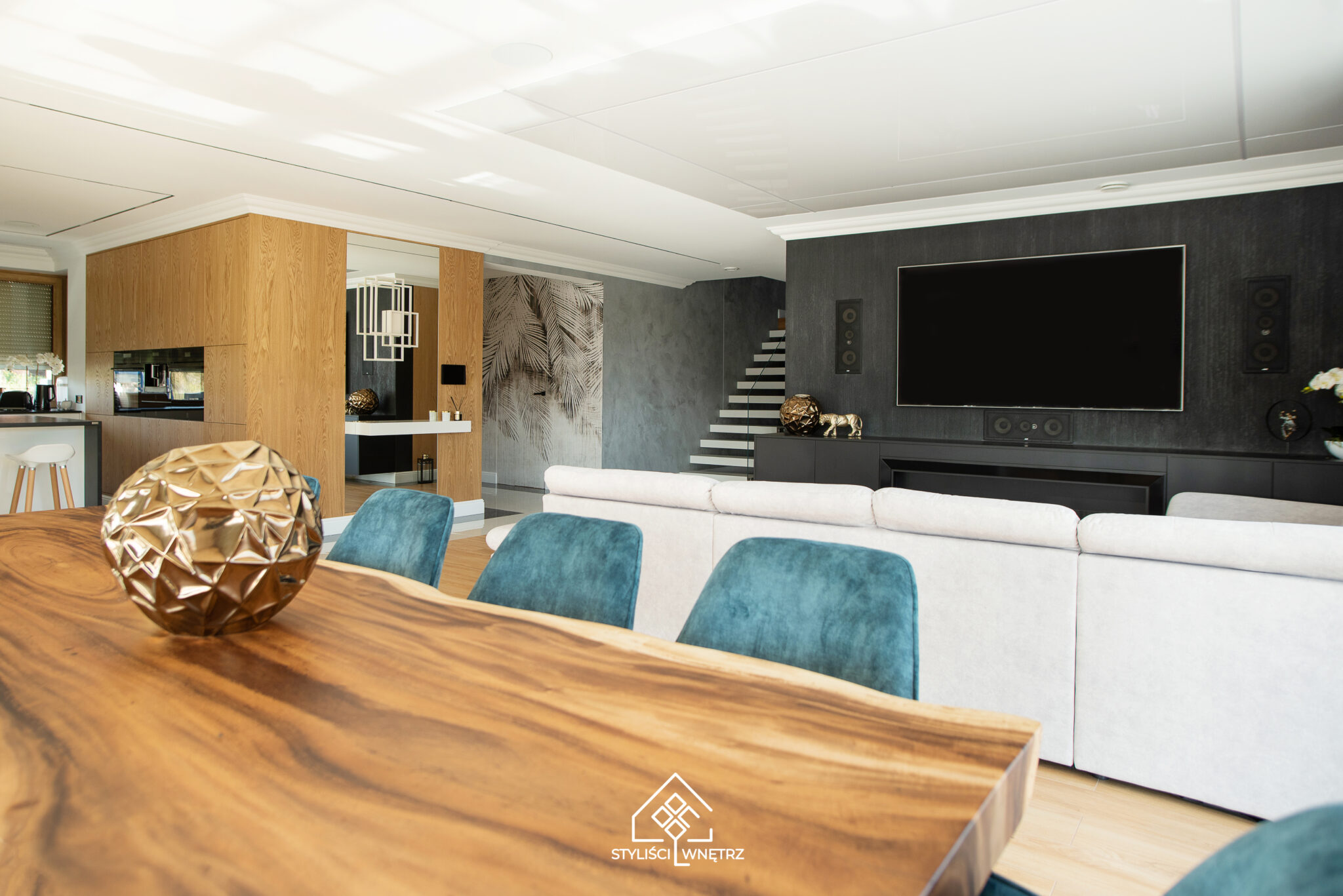 Salon projekt - Projektowanie wnętrz intuicyjnych Katowice - Vibe Designer